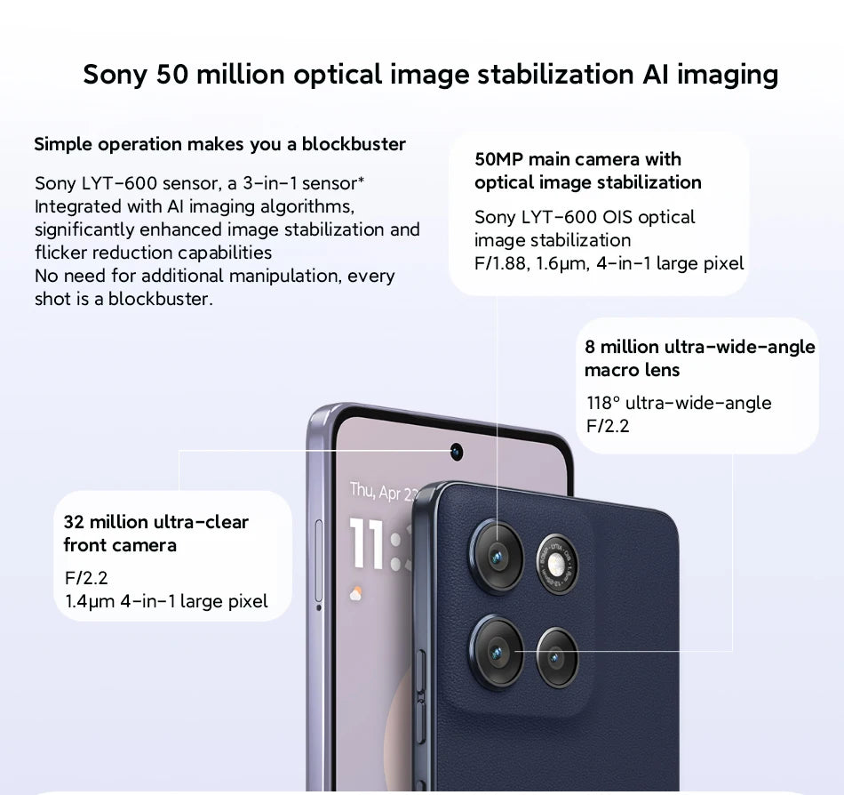 Motorola Moto G100 Pro SmartPhone Dimensity 7300 Global ROM  6.7-inch 1.5K pOLED 120Hz Display 50MP AI Camera 6720mAh Cellphone