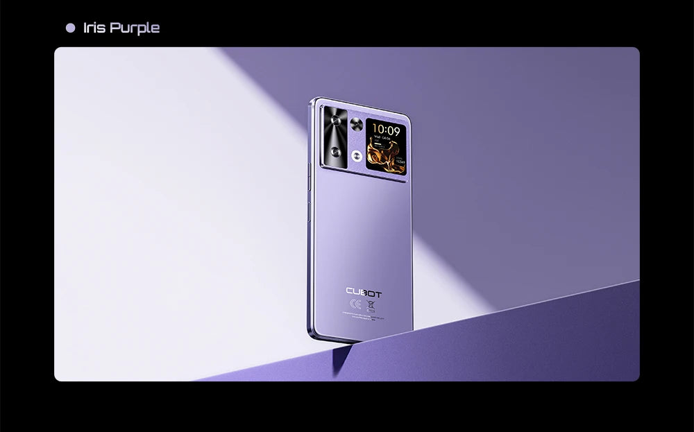 Smartphone Android 15 Cubot P90, 6.88-Inch 120Hz Screen, 24GB RAM+256GB ROM, G100 Octa-core, 2.2GHz, 64MP, 5100mAh,NFC, 4G Phone