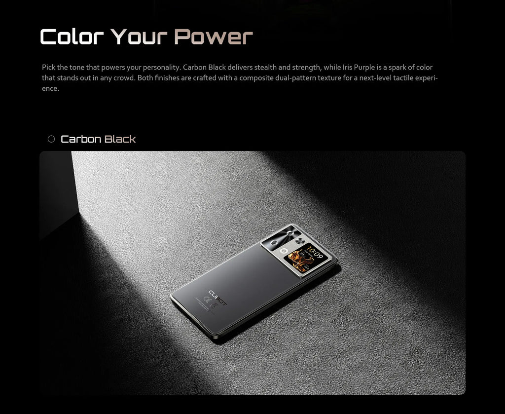 Cubot P90 4G Smartphone Helio G100 Octa-core 24GB+256GB 6.88-Inch 120Hz Display 5100mAh Battery 64MP Camera Android 15 Phone