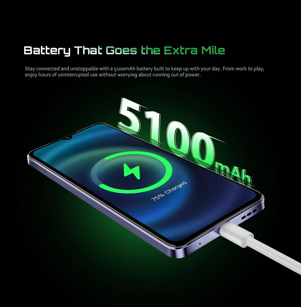 Cubot Android Smartphone P90, G100 Octa-core, 2.2GHz, Dual Speakers, 24GB+256GB, 6.88" 120Hz Screen, 64MP, 5100mAh,NFC, 4G Phone