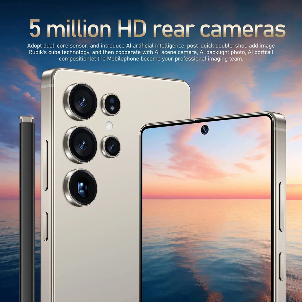 IVMI Global Vision XS25 Ultra Smartphone Android 3GB RAM 16GB ROM 6.9 Inch Dual SIM 4G Network 2+5MP Mobile Phones