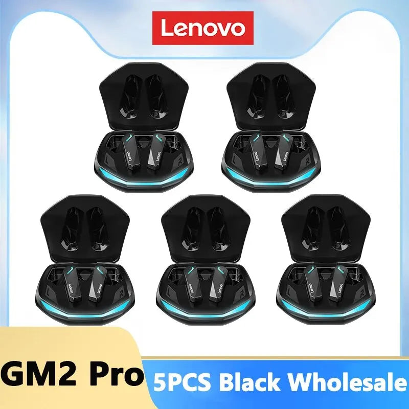 Lenovo GM2 Pro TWS Wireless HIFI Stereo Headset Low Latency Headphones Gaming Music Dual Mode Earbuds Music Sport Headset