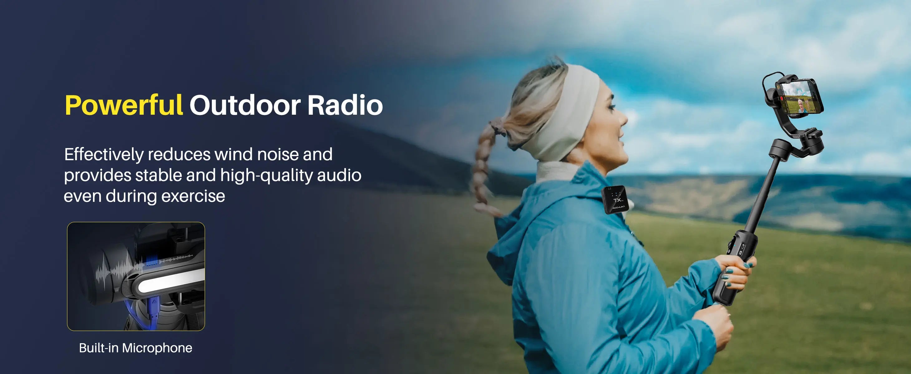 AOCHUAN Smart S2 Smartphone Gimbal Stabilizer with microphone Professional 3-axis Stabilizer For ipohne and Android Smartphone