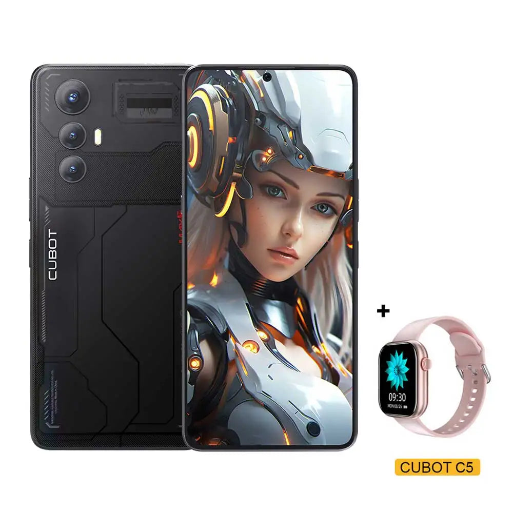 CUBOT MAX 5, 5G Smartphone Android, Dimensity 8200, 6.95" 144Hz Large Screen, 24GB RAM + 256GB ROM, Gaming Phone, Coming Soon