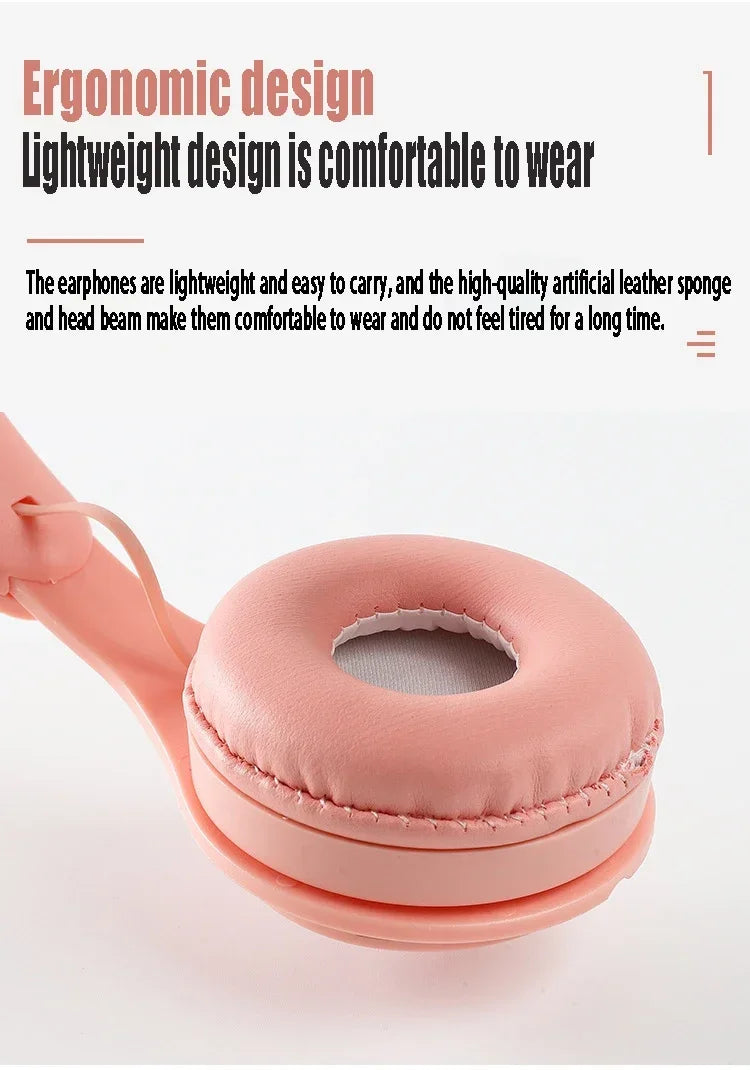 Stereo Y08 Headset 5.3 Bluetooth Headset Folding Wireless Sports Earphone Gaming Headsets Over-ear Headphones for Android ios