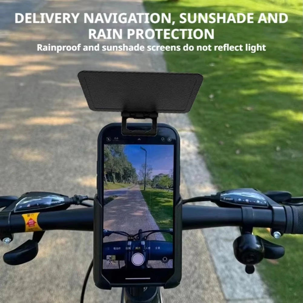 Mobile Phone Sun Visor Uv Protection Phone Screen Universal Smartphone Sunshade Cover For Outdoor Use Smartphone ﻿Shading Pad