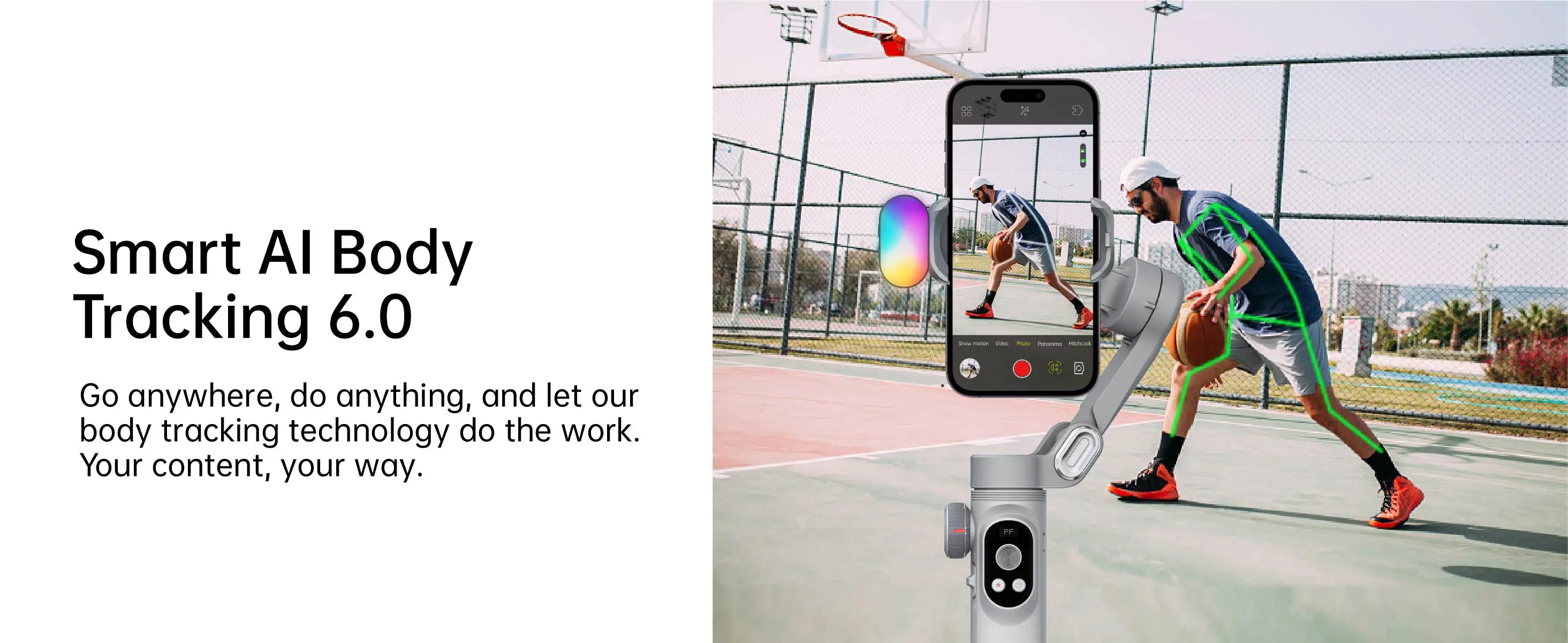 AOCHUAN Smart Xpro SmartPhone Gimbal Stabilizer Professional 3-axis stabilizer For iPhone and android Smartphone Handheld Gimbal