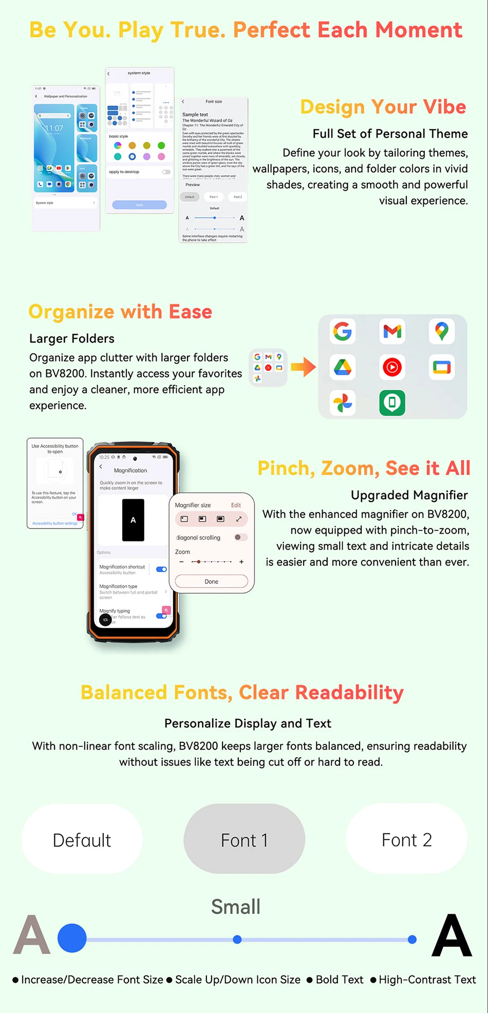 【World premiere】Blackview BV8200  Rugged phone 6.5" 2.4K 120Hz Display Helio G100 12GB 256GB NFC Flashlight Android 14 CellPhone