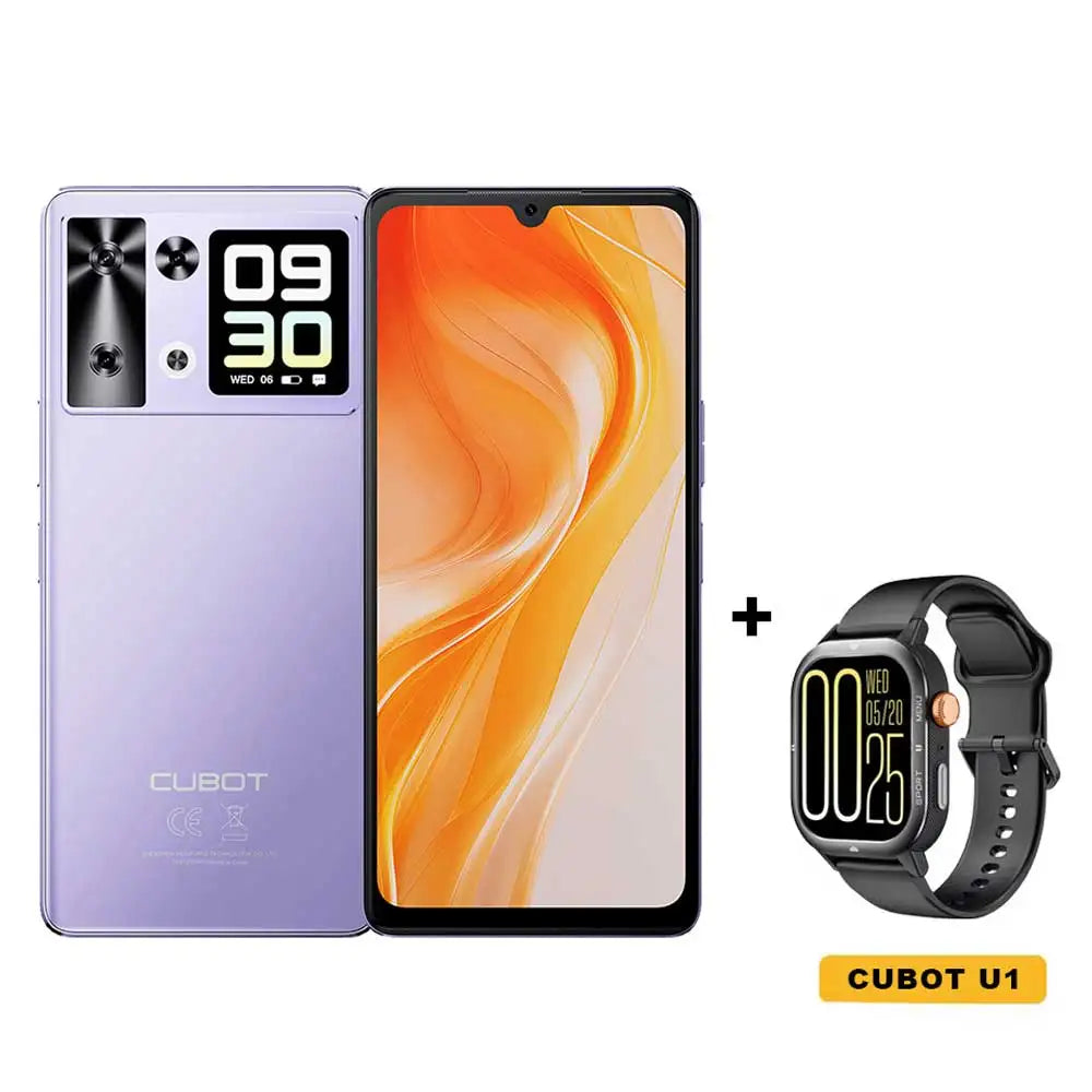 Cubot Android Smartphone P90, G100 Octa-core, 2.2GHz, Dual Speakers, 24GB+256GB, 6.88" 120Hz Screen, 64MP, 5100mAh,NFC, 4G Phone