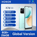 Original Global Version HONOR X7d 4G 8GB+256GB 6.77'' TFTLCD Screen 108M Main Camera 6500mAh 35W SuperCharge MagicOS 9.0