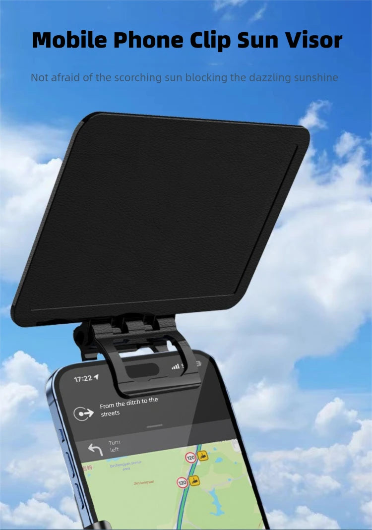 Mobile Phone Sun Visor Uv Protection Phone Screen Universal Smartphone Sunshade Cover For Outdoor Use Smartphone ﻿Shading Pad