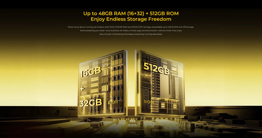 OUKITEL WP60 5G NFC Smartphone 10000mAh 48GB(16+32) +512GB, MTK 7025 Android 15 Rugged Phone, 108MP Camera, 120Hz