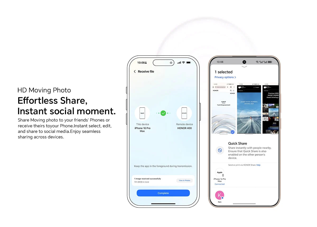 HONOR 400 5G 12GB+256GB Global Version Smartphone 6.55'' AMOLED