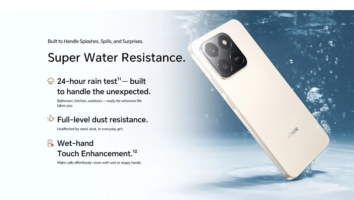 Original Global Version HONOR X7d 4G 8GB+256GB 6.77'' TFTLCD Screen 108M Main Camera 6500mAh 35W SuperCharge MagicOS 9.0