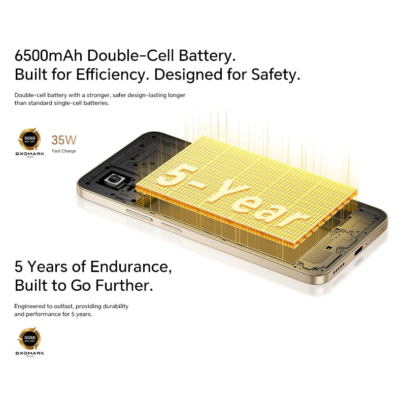 Original Global Version HONOR X7d 4G 8GB+256GB 6.77'' TFTLCD Screen 108M Main Camera 6500mAh 35W SuperCharge MagicOS 9.0